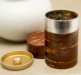 Sakura Tea Tin Canister
