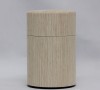 Natural Wood Tin Canister long5.3oz (150g) Oak