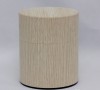 Natural Wood Tin Canister wide7oz (200g) Oak