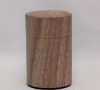 Natural Wood Tin Canister long3.5oz (100g) Walnut
